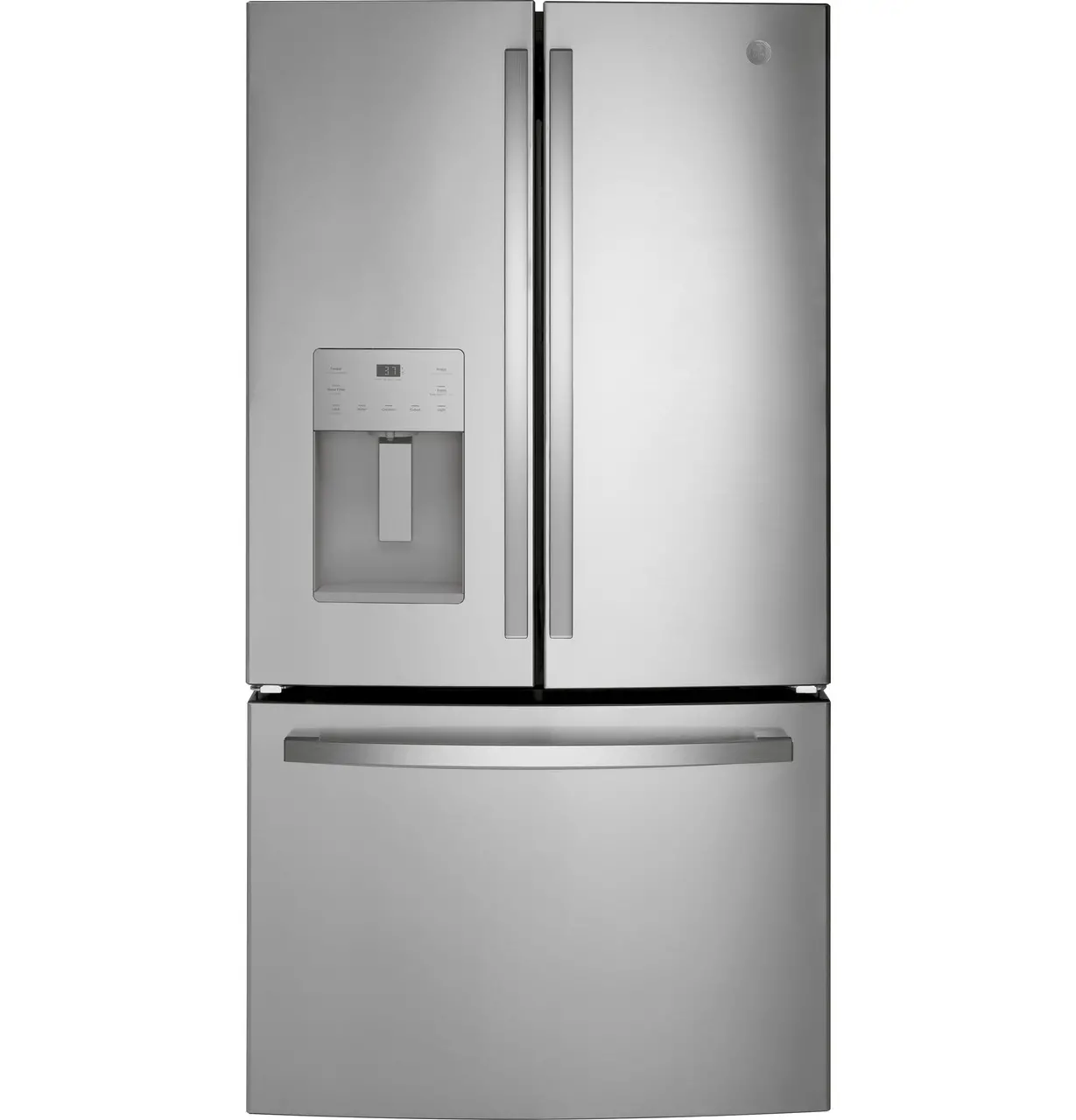 GFE26JYMFS GE 25.6 Cu Ft French Door Refrigerator - Stainless Steel-1