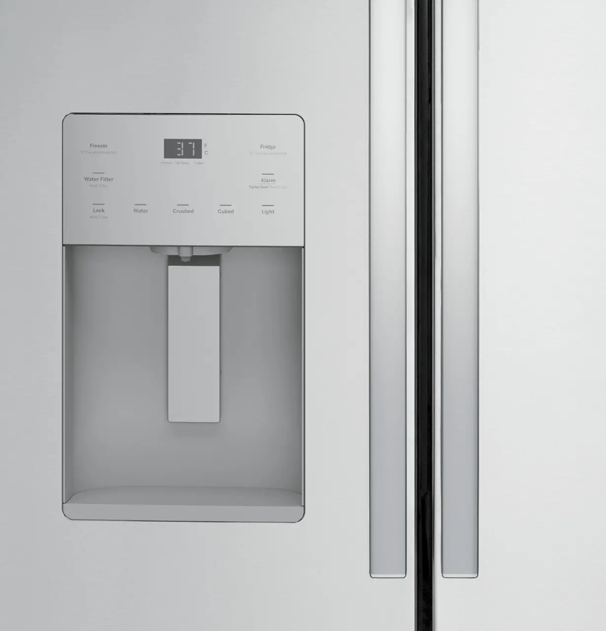GFE26JYMFS GE 25.6 Cu Ft French Door Refrigerator - Stainless Steel-2