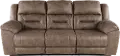 Stoneland Fossil Brown Casual Reclining Sofa