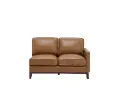 Camel Brown Right-arm Facing Loveseat - Newport