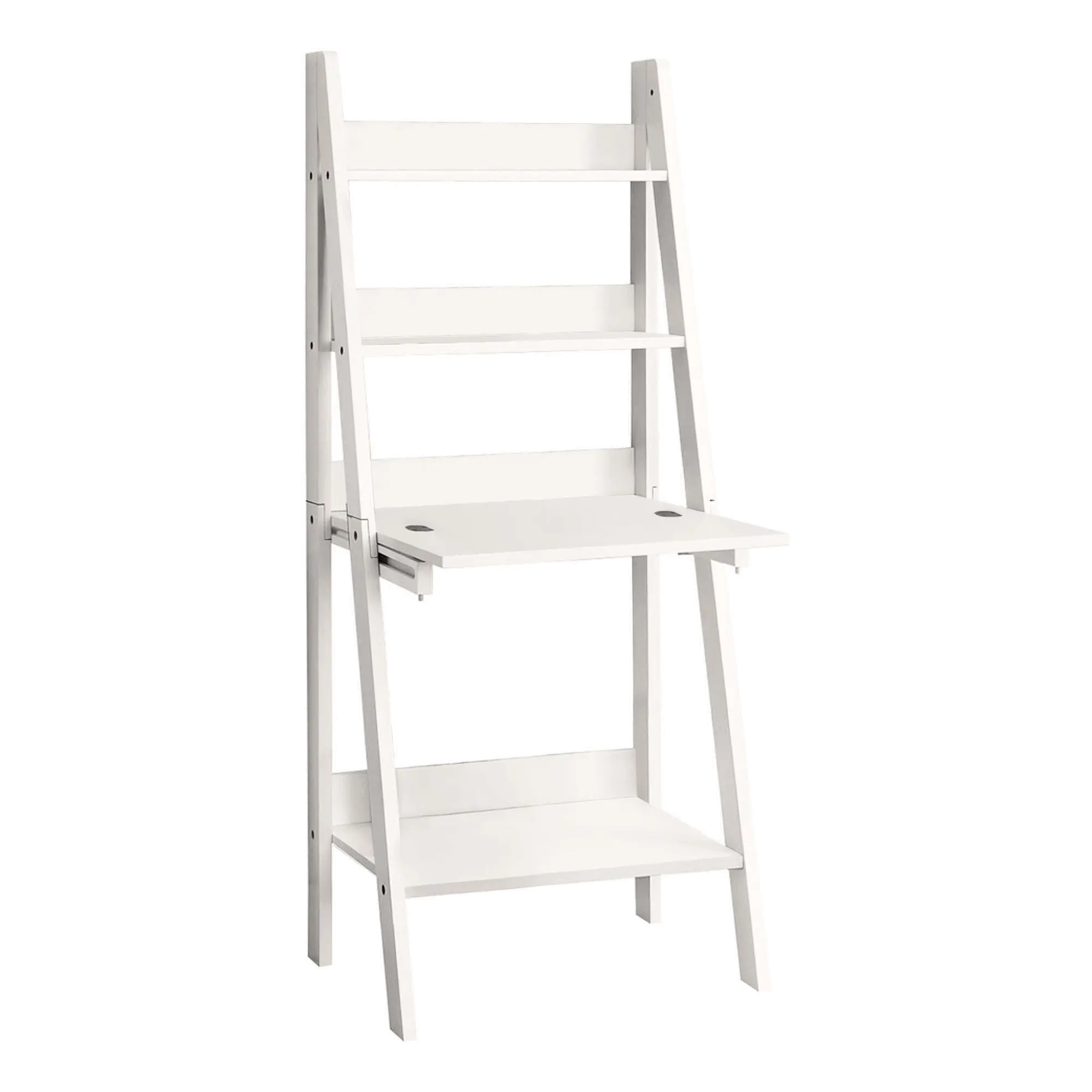White Ladder Computer Desk-1