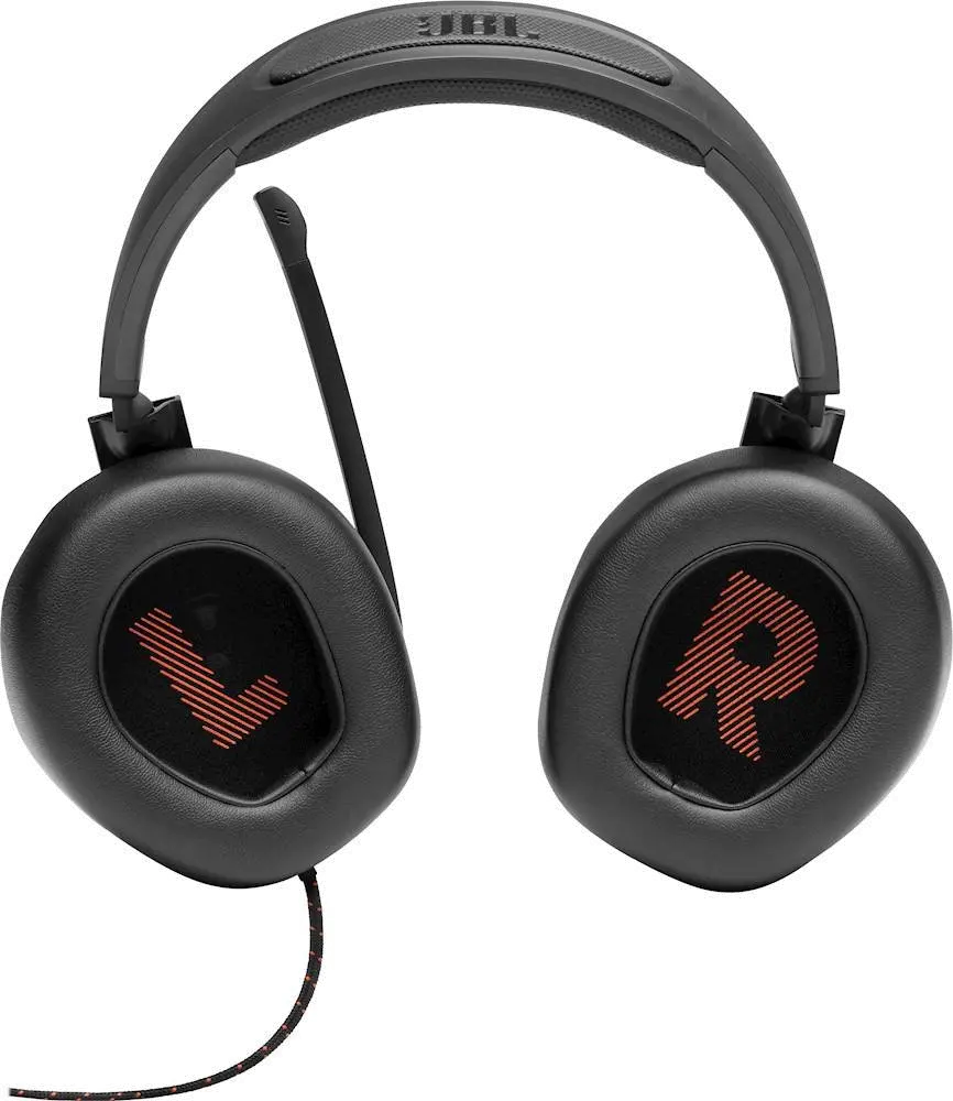 JBLQUANTUM300BLKAM JBL Quantum 300 Wired Over-Ear Gaming Headset - Black-6