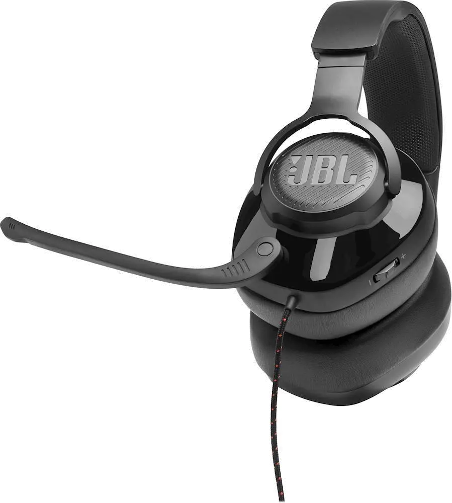JBLQUANTUM300BLKAM JBL Quantum 300 Wired Over-Ear Gaming Headset - Black-7