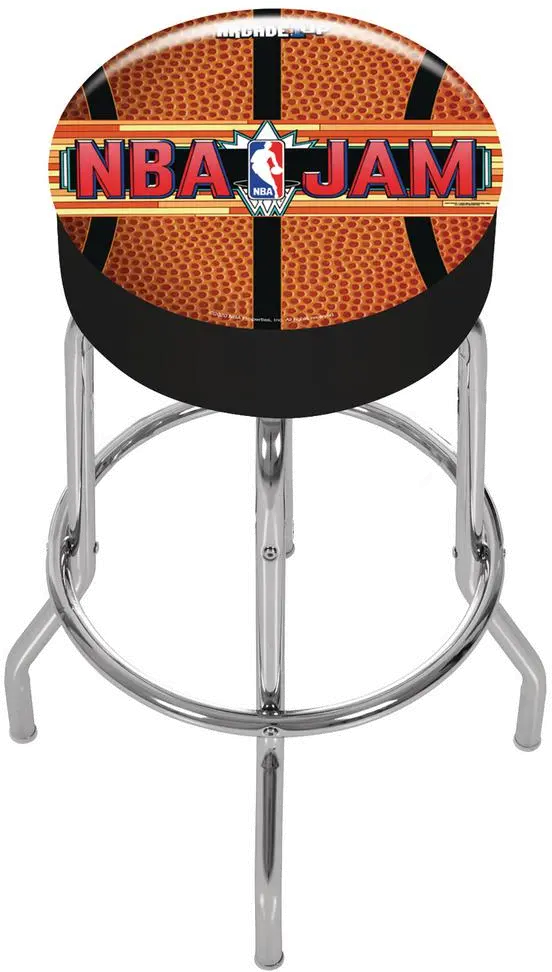 ARCADE1UP/NBA_JAM NBA Jam with Stool/Riser/Marquee Arcade-3