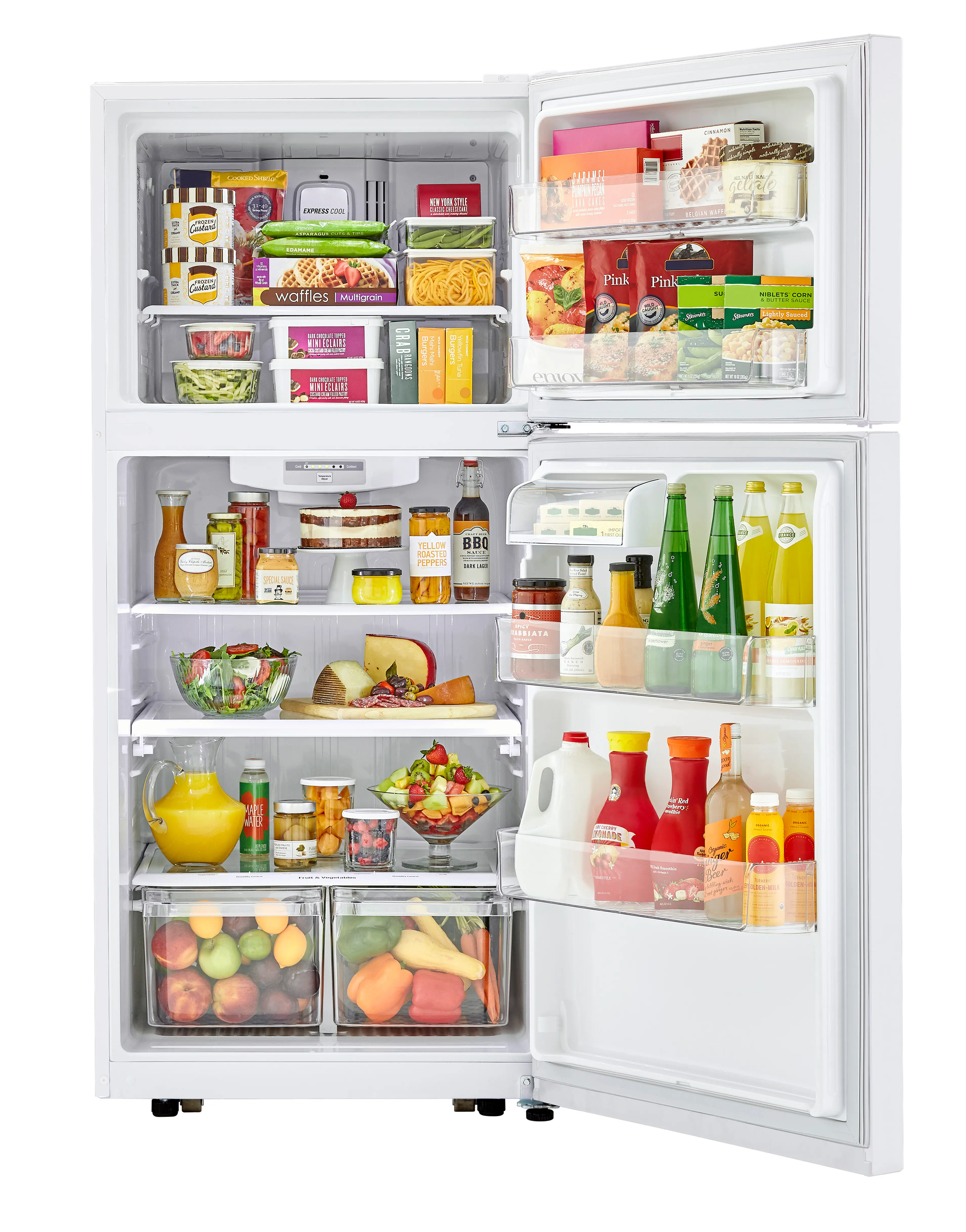 LTCS20020W LG 20.2 cu ft Top Freezer Refrigerator - 30 W White-4