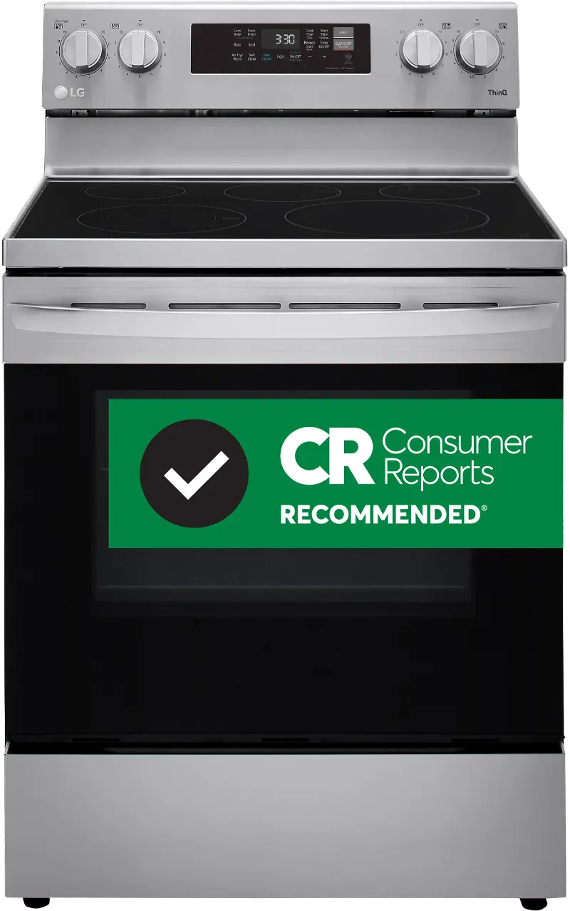 LG 6.3 cu ft Electric Range - Stainless Steel