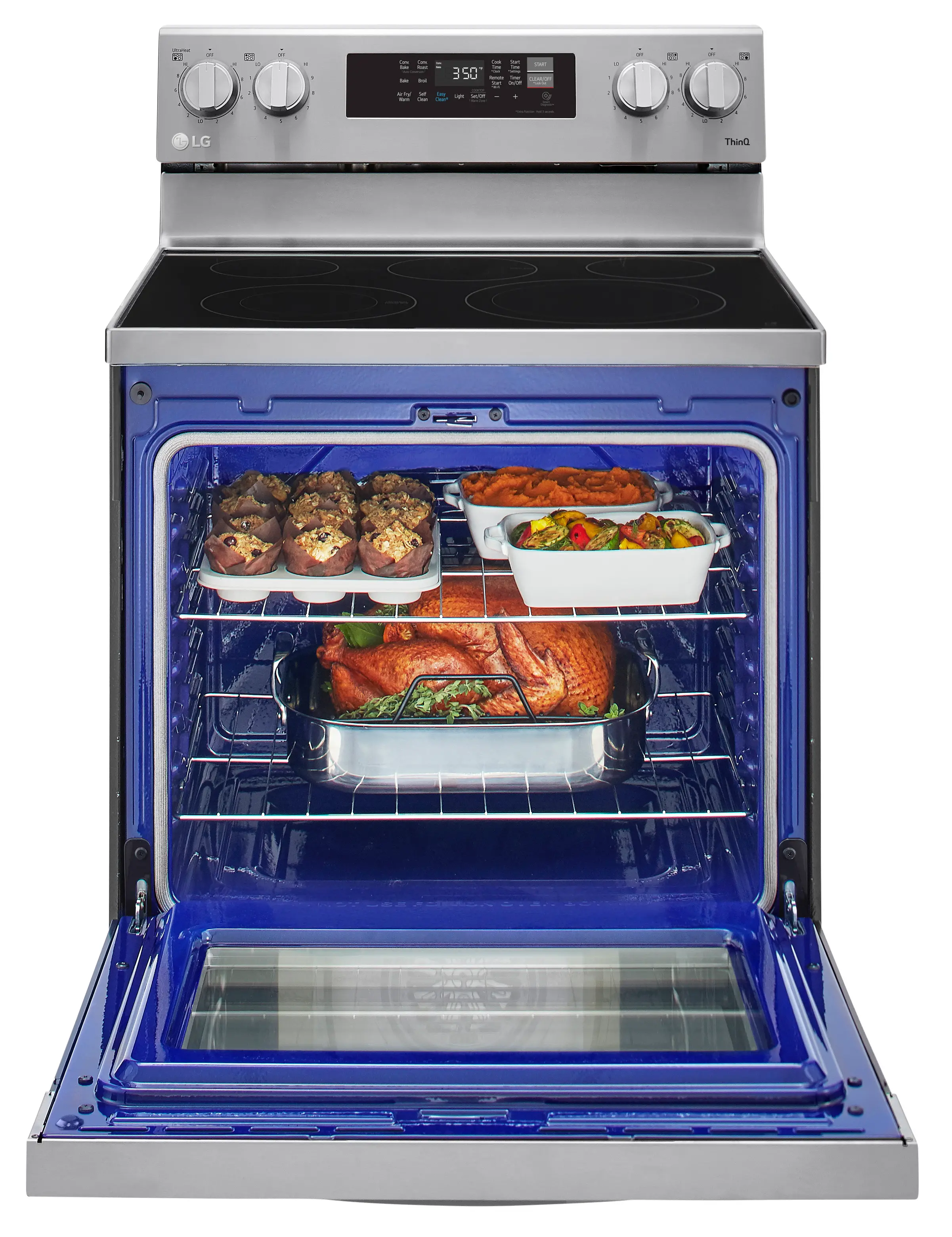 LREL6323S LG 6.3 cu ft Electric Range - Stainless Steel-6