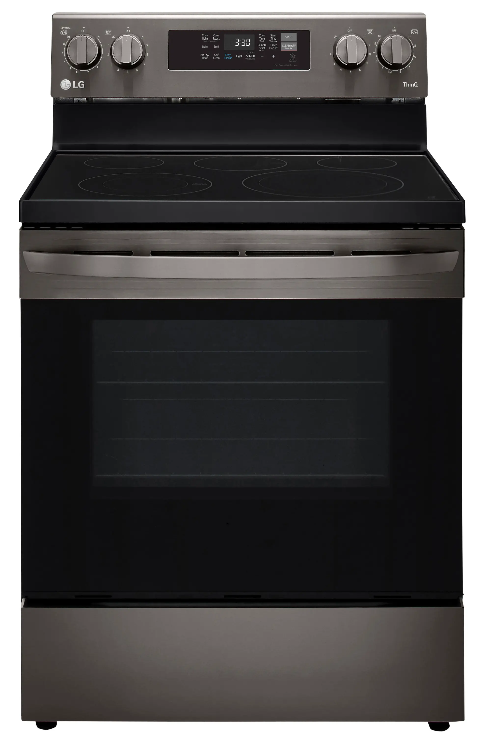 LREL6323D LG 6.3 cu ft Electric Range - Black Stainless Steel-1