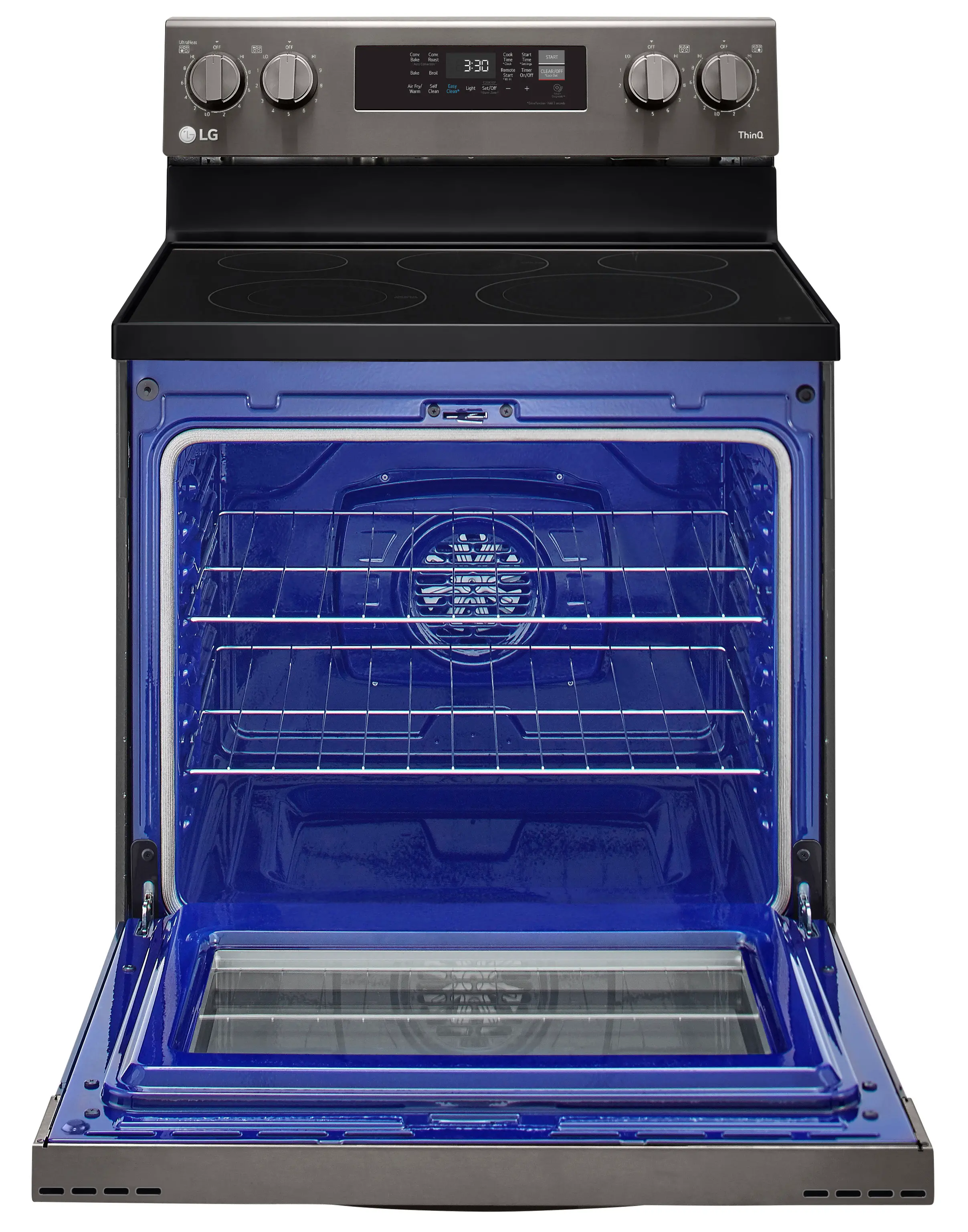 LREL6323D LG 6.3 cu ft Electric Range - Black Stainless Steel-4