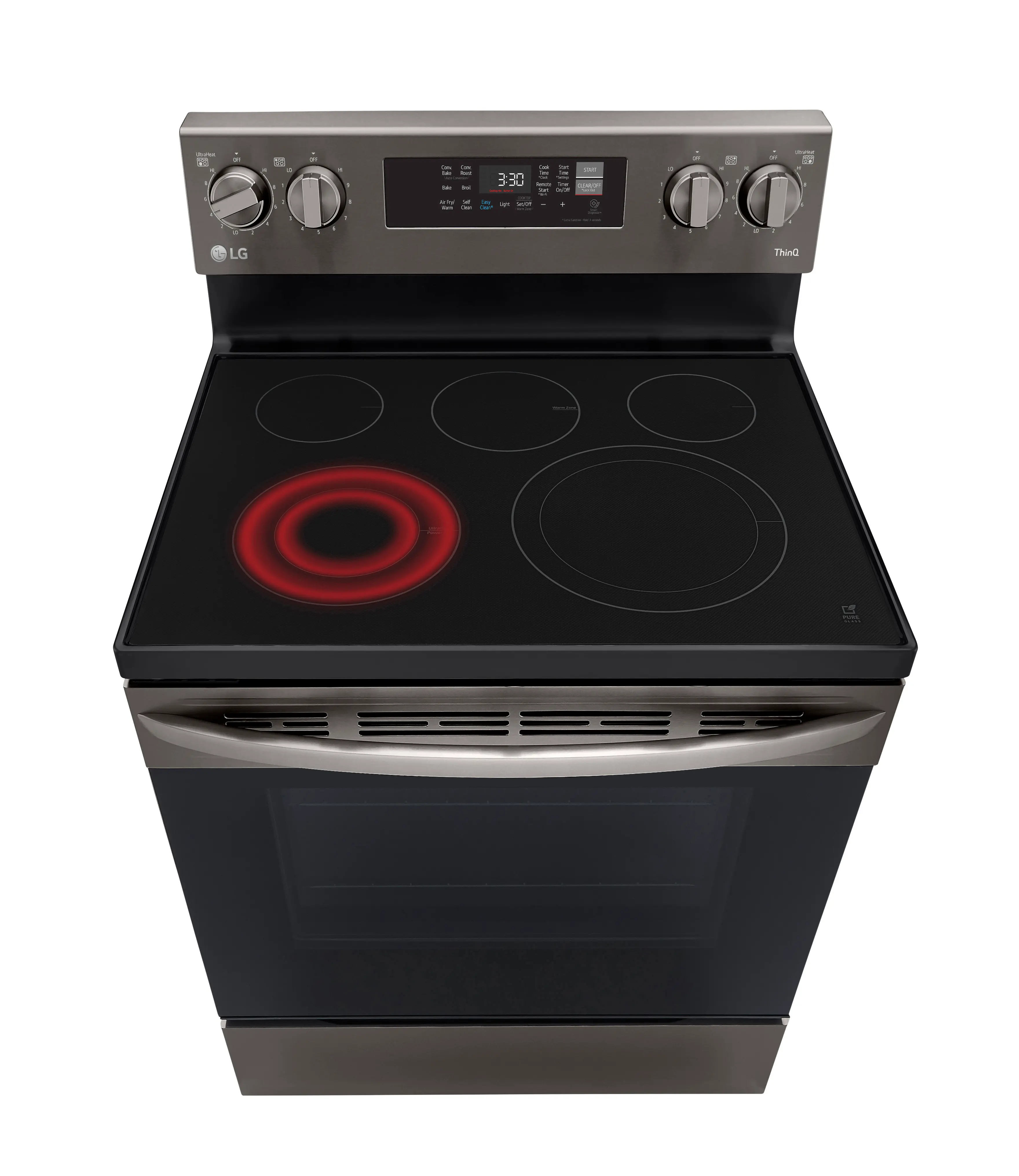 LREL6323D LG 6.3 cu ft Electric Range - Black Stainless Steel-6