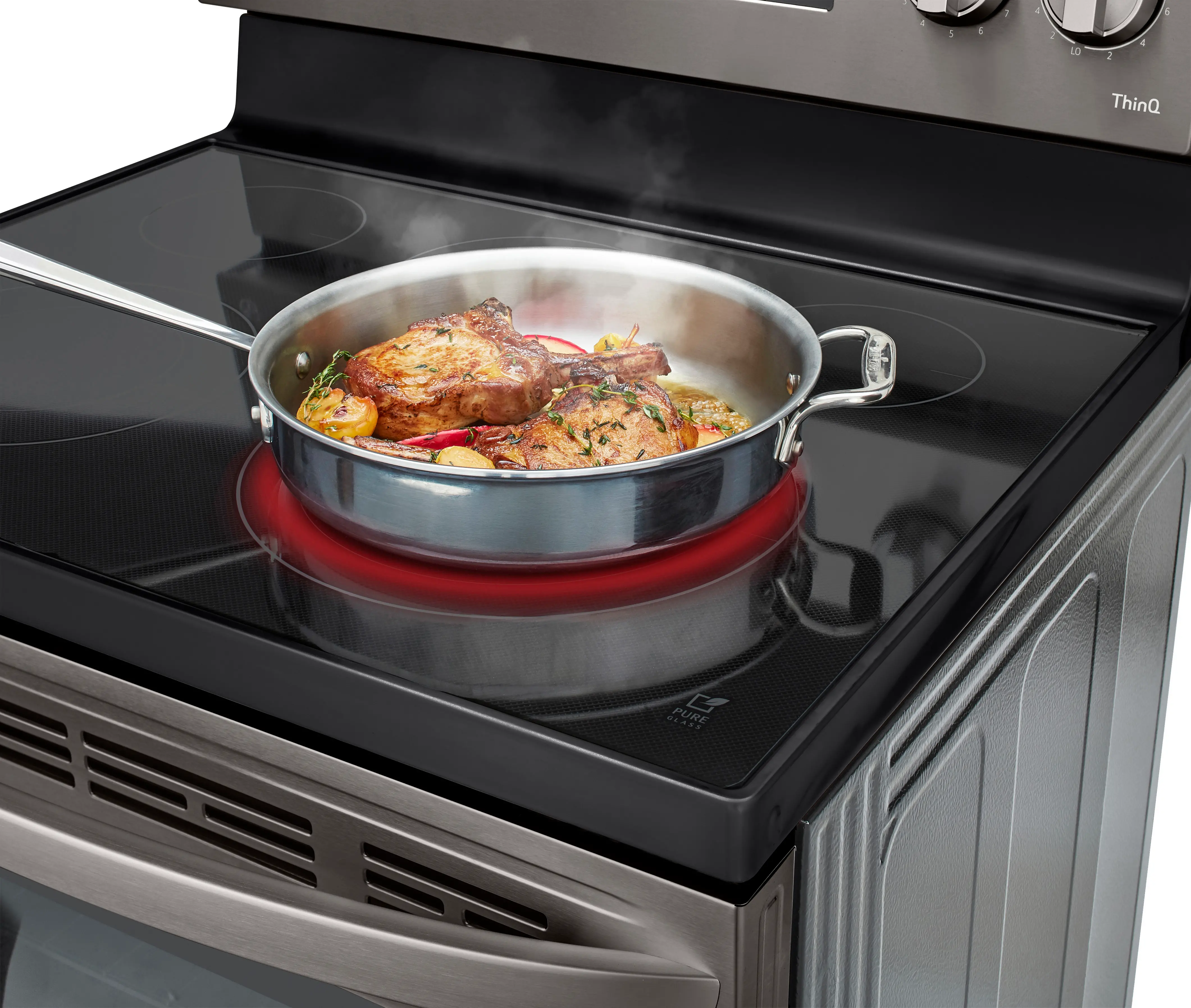 LREL6323D LG 6.3 cu ft Electric Range - Black Stainless Steel-9