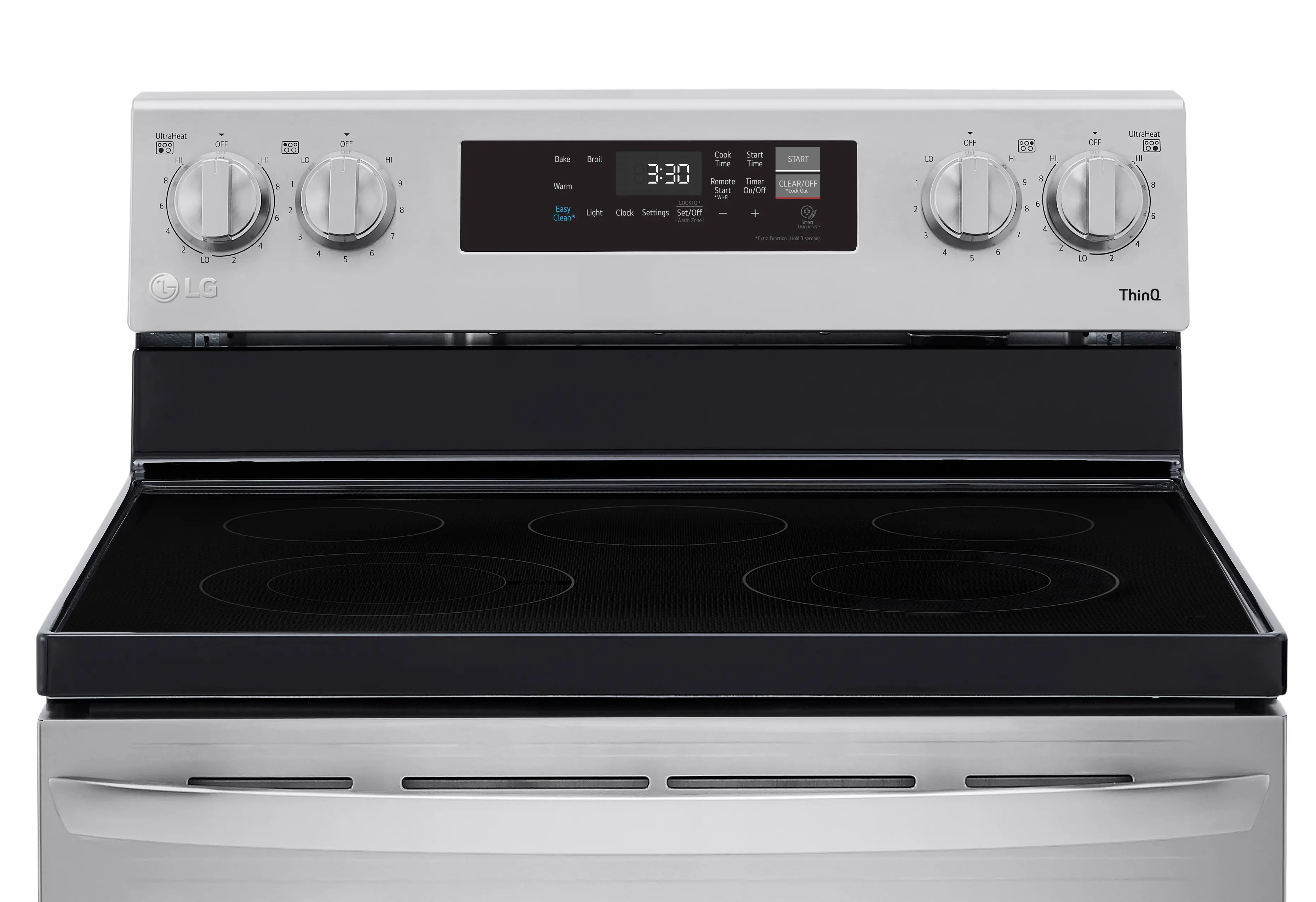 LREL6321S LG 6.3 cu ft Electric Range - Stainless Steel-4