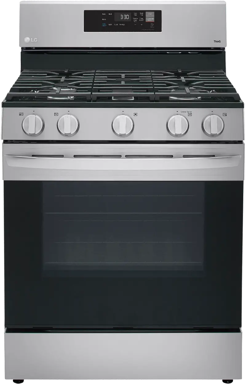 LG 5.8 cu ft Gas Range - Stainless Steel