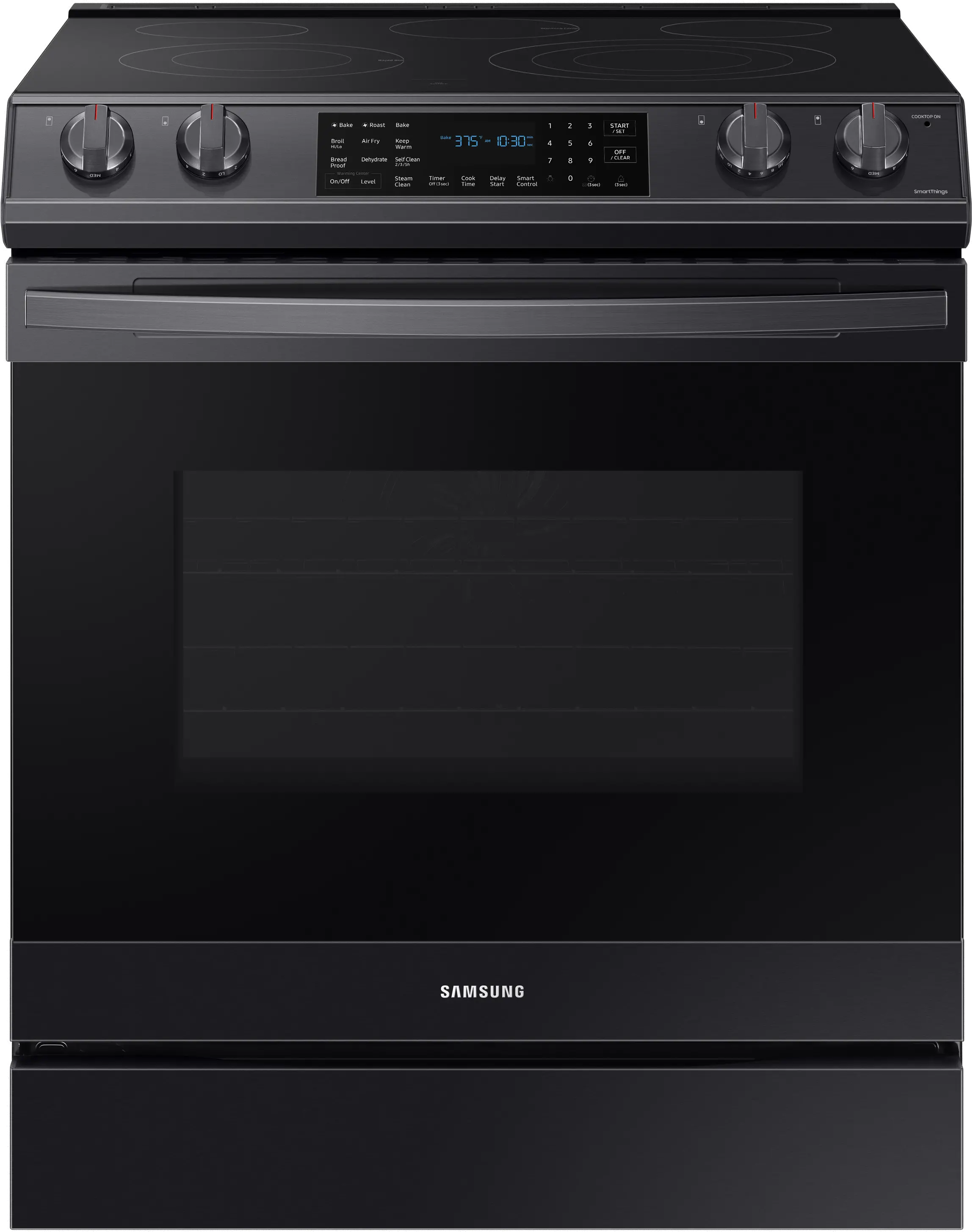 NE63T8511SG Samsung 6.3 cu ft Electric Range - Black Stainless Steel-1
