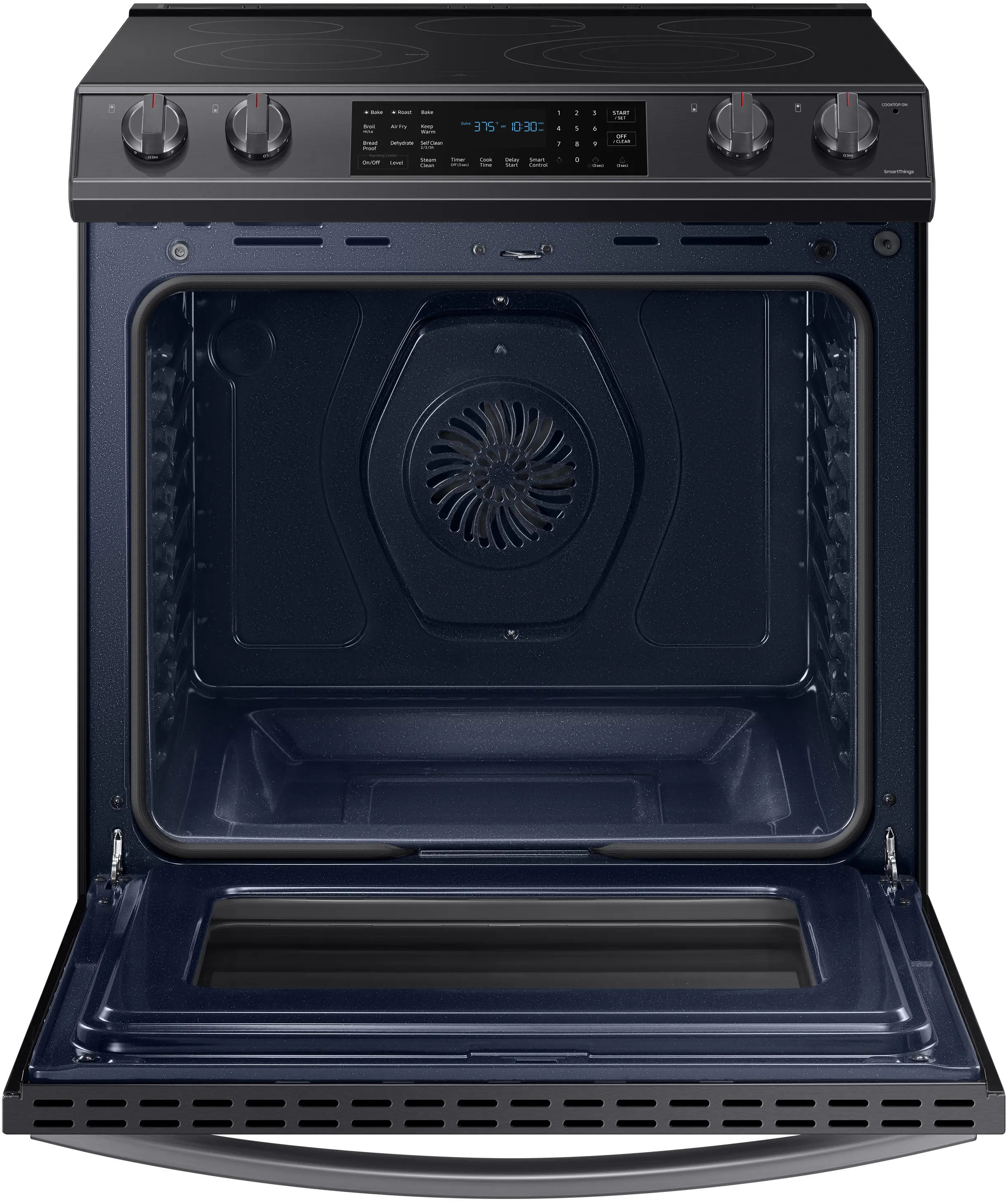 NE63T8511SG Samsung 6.3 cu ft Electric Range - Black Stainless Steel-3