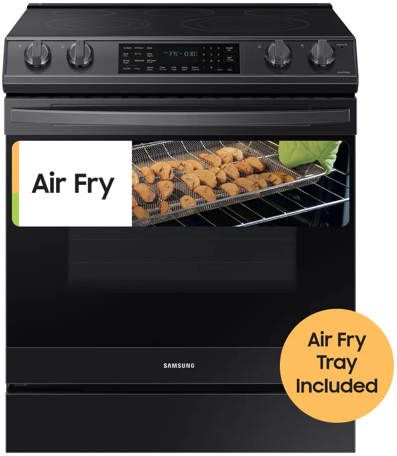 NE63T8511SG Samsung 6.3 cu ft Electric Range - Black Stainless Steel-6