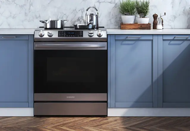 NE63T8511SG Samsung 6.3 cu ft Electric Range - Black Stainless Steel-8