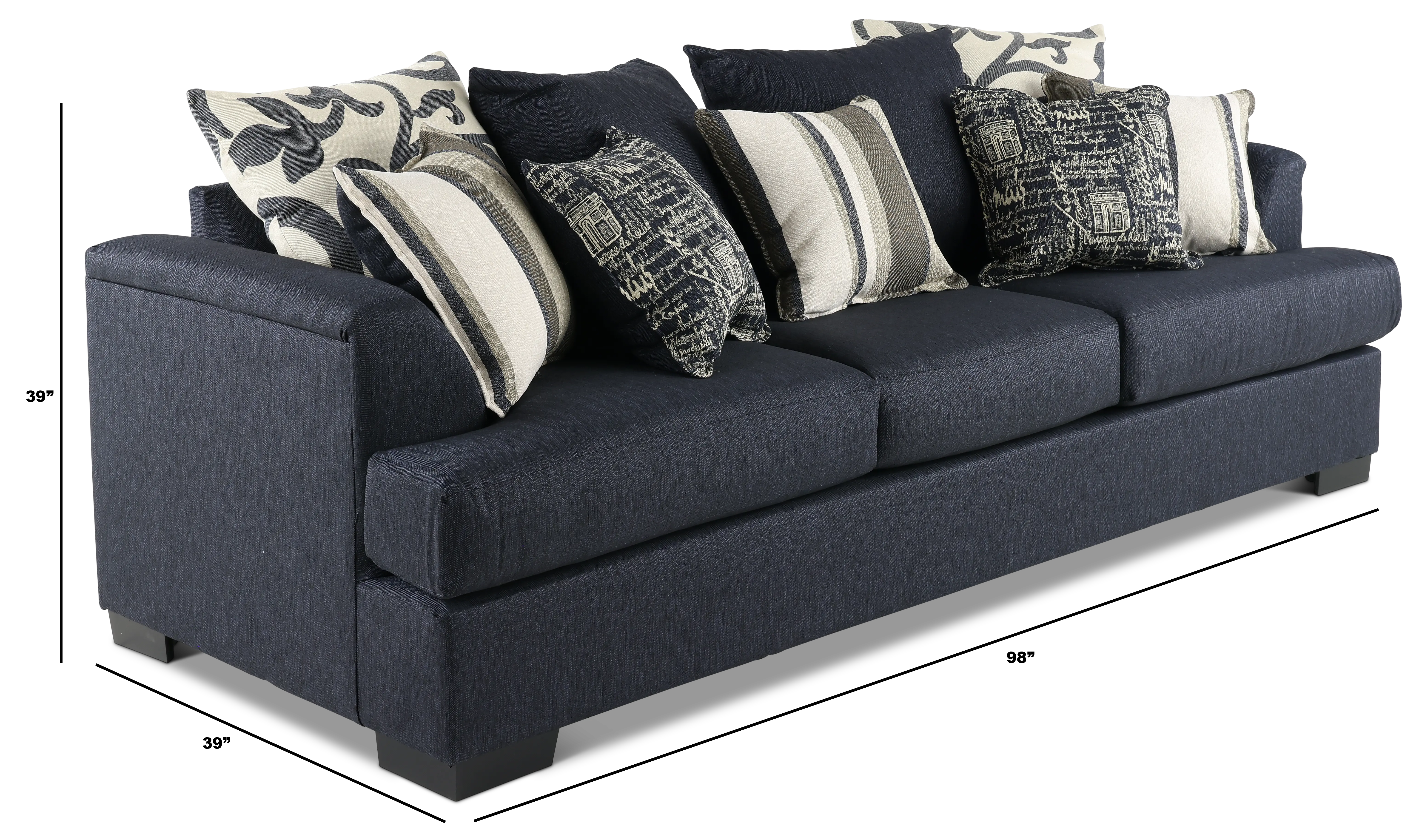 PASSOF/VLYMRN Passport Blue Sofa-3