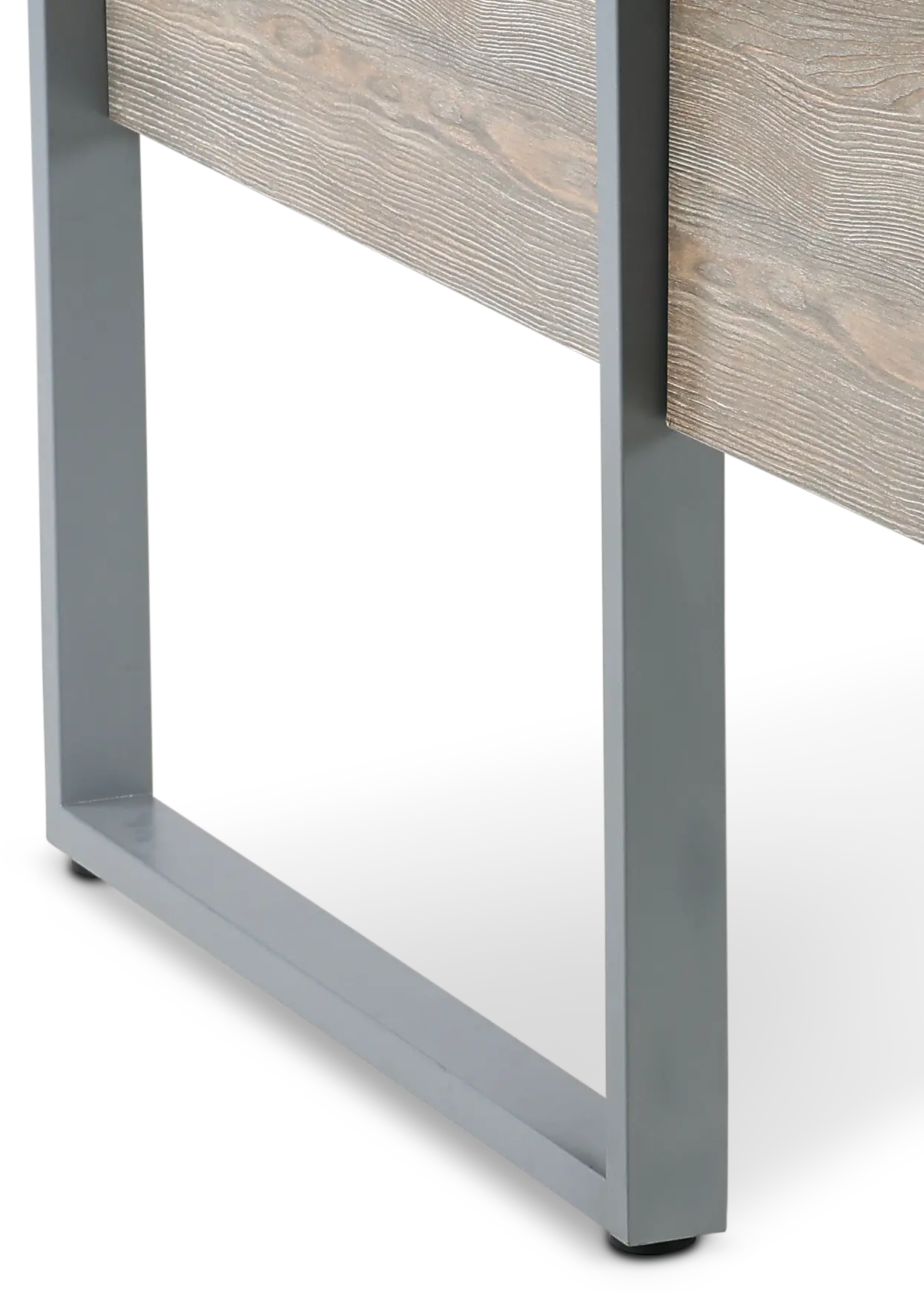 Kalmar Gray Home Office Desk and Return-2