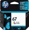 3YM55AN HP 67 Tricolor Ink Cartridge