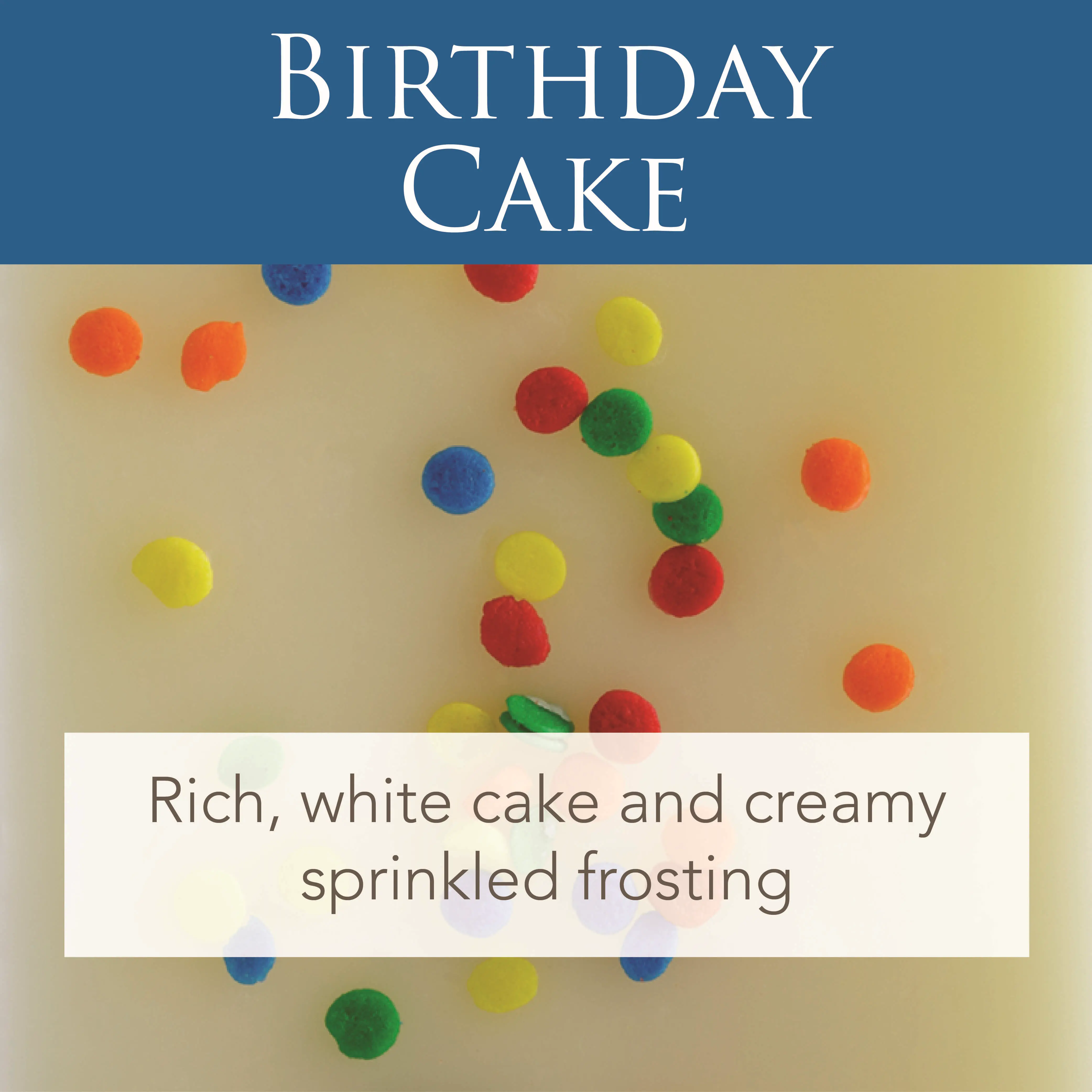 Birthday Cake 2.5oz Artisan Wax Melt-2