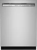 KDFE204KPS KitchenAid Front Control Dishwasher - Stainless Steel