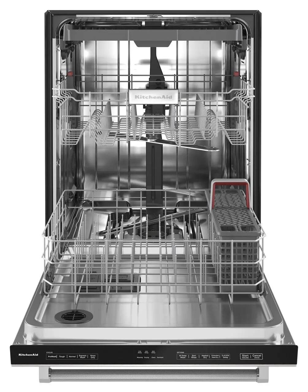 KDTE204KPS KitchenAid Top Control Dishwasher - Stainless Steel-3