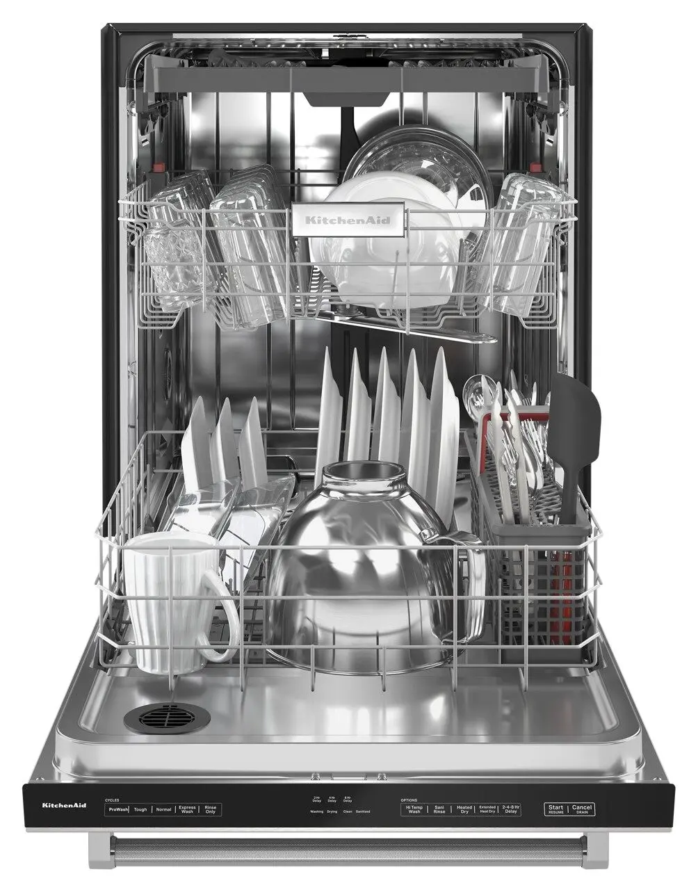 KDTE204KPS KitchenAid Top Control Dishwasher - Stainless Steel-5