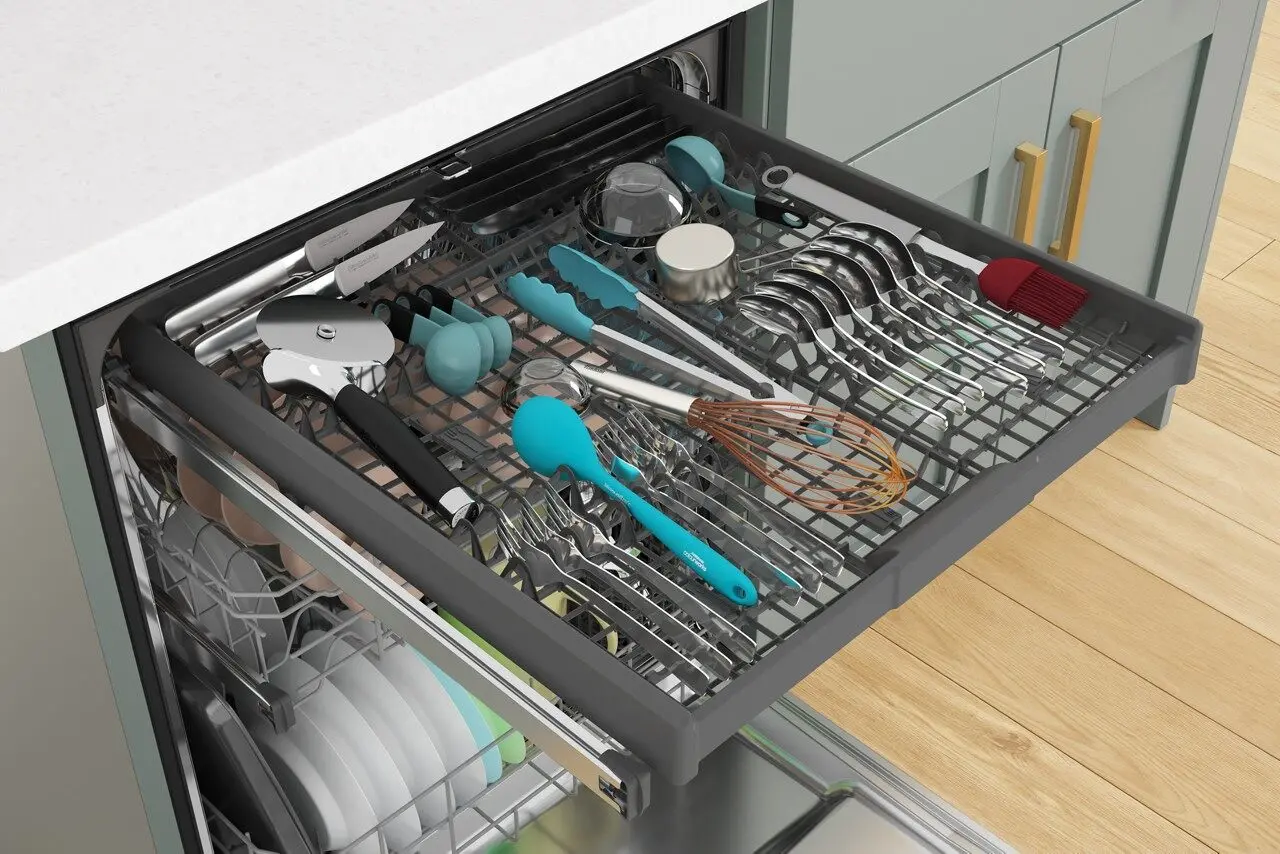 WDT750SAKB Whirlpool Top Control Dishwasher - Black-4
