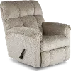 Commander Beige Rocker Recliner