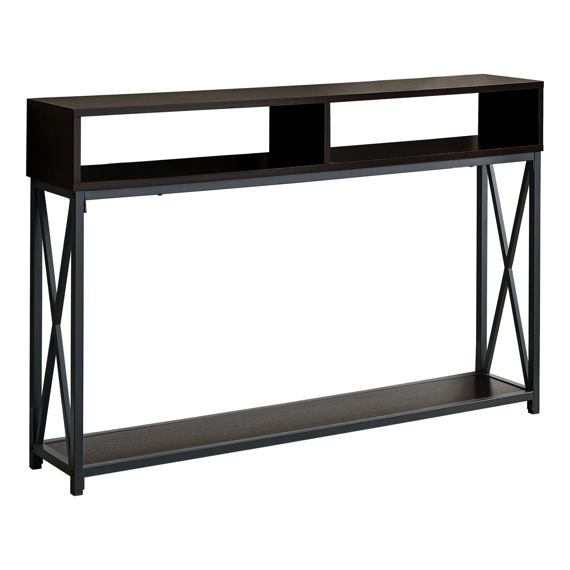 Espresso Sofa Table - Hawk-3