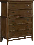 Frankie Brown Cherry Chest of Drawers