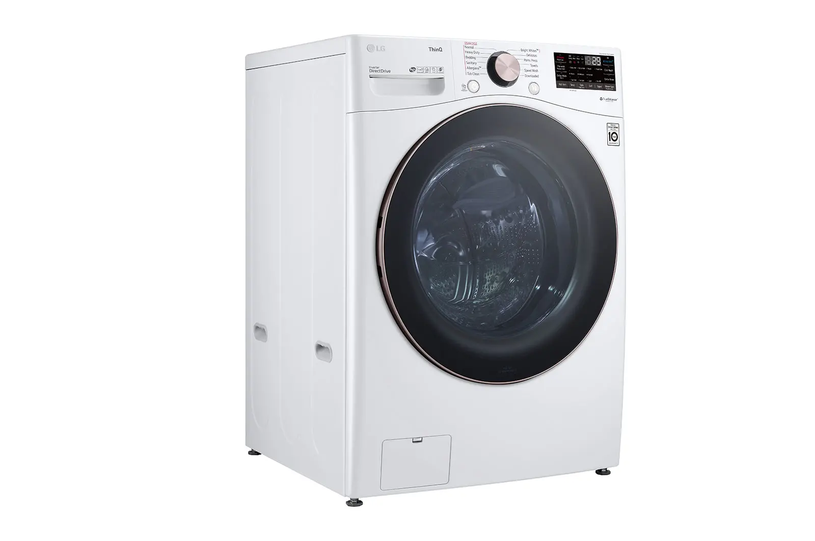 WM4000HWA LG 4.5 Cu Ft Smart Front Load Washer with TurboWash 360° - White-4