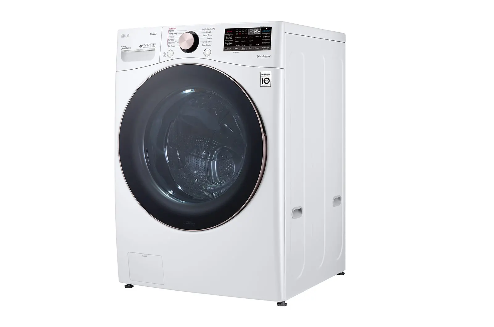 WM4000HWA LG 4.5 Cu Ft Smart Front Load Washer with TurboWash 360° - White-5