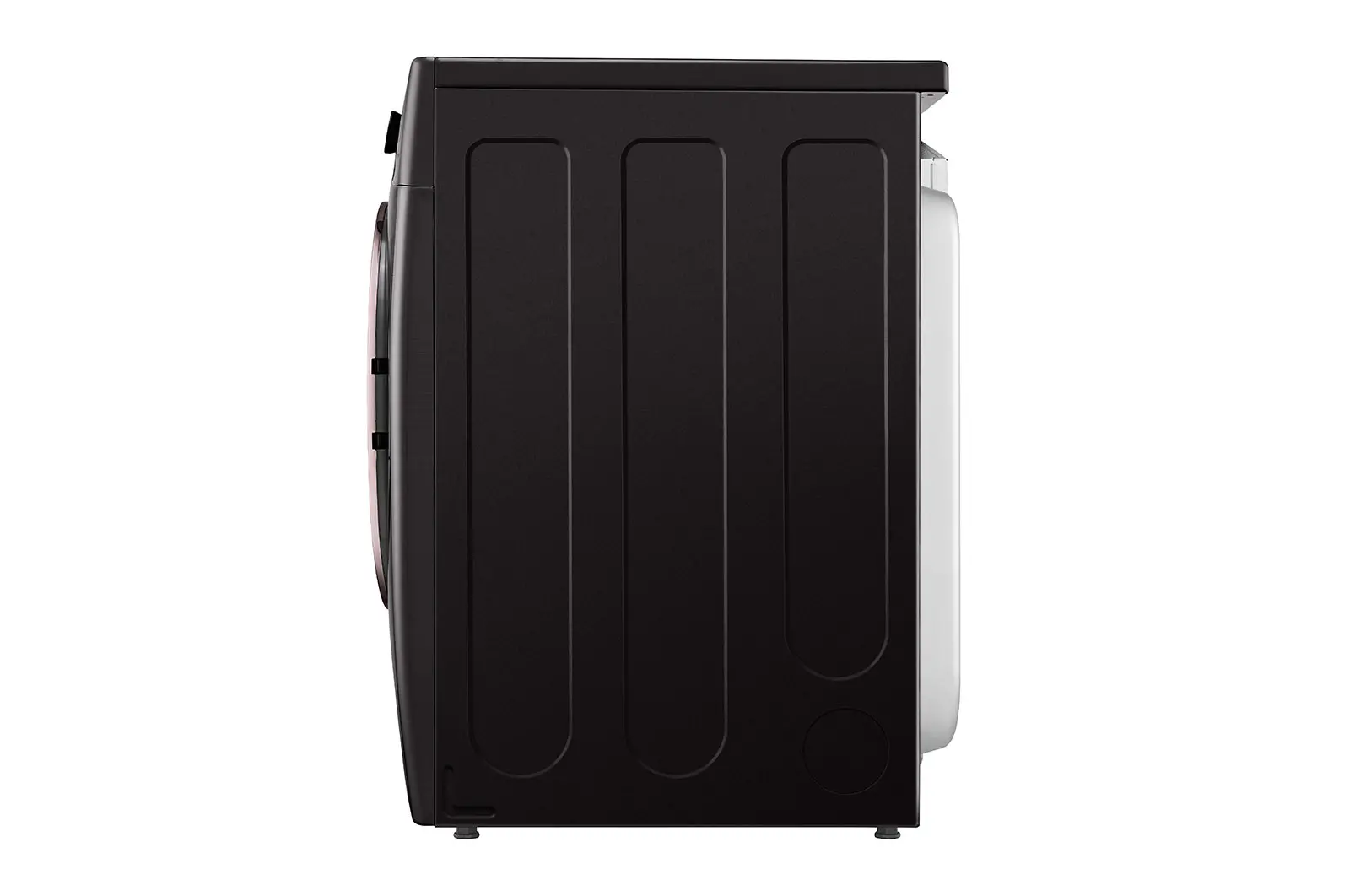 DLGX4001B LG Smart Front Load Gas Dryer with TurboSteam and Built-In Intelligence - 7.4 cu. ft. Black Steel-8