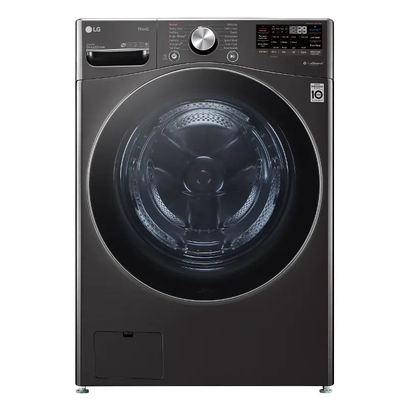 LG Mega Capacity Smart Front Load Washer with TurboWash 360° - 5.0 cu. ft.
