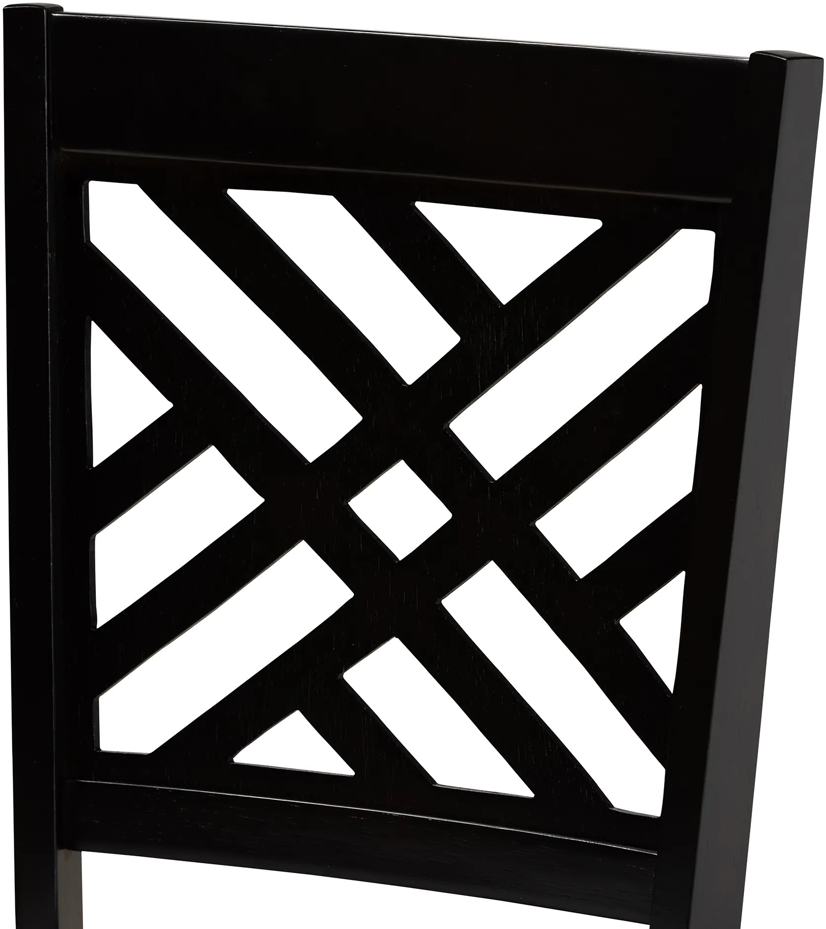 162-10526-RCW Aubrie Dark Brown Upholstered Dining Room Chair (Set of 2)-6