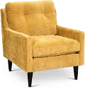 Trevin Butterscotch Gold Accent Chair