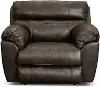 64070-7/1273-89 Costa Brown Leather Lay-Flat Power Recliner