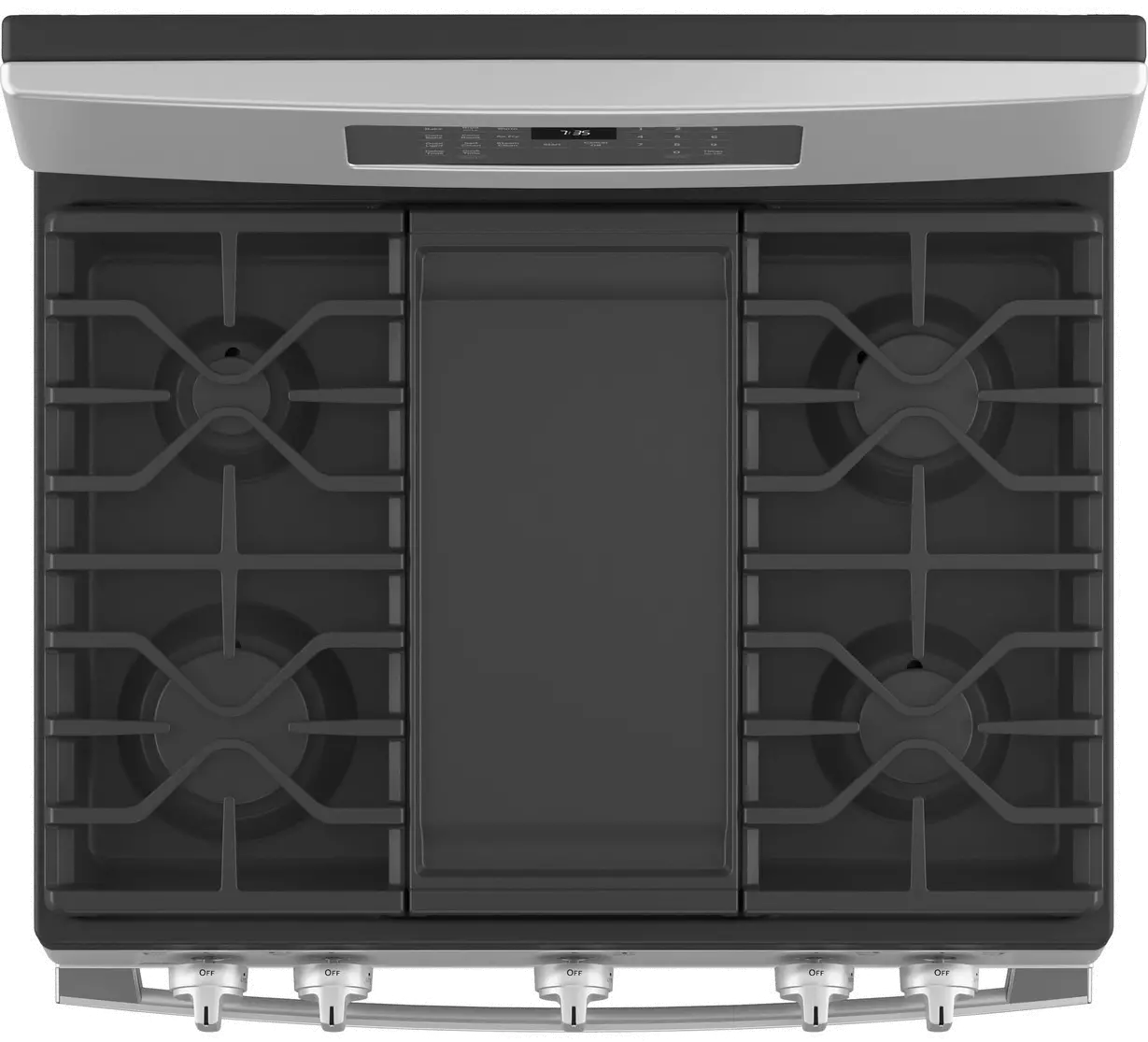 JGB735SPSS GE 5 cu ft Gas Range - Stainless Steel-4