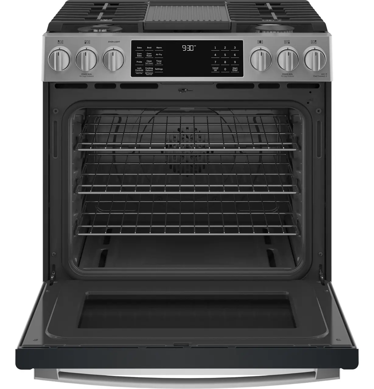 PGS930YPFS GE Profile 5.6 cu ft Gas Range - Stainless Steel-2