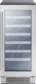 PRW15C01BG Zephyr Presrv Wine Cooler - Stainless Steel, 27 Bottles