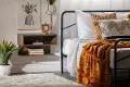 13246 Walnut Floating Nightstand- Sazena