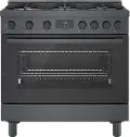 HGS8645UC Bosch 800 Series 3.4 cu ft Gas Range - Black Stainless Steel 36 Inch