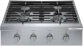 RGM8058UC Bosch 800 Series 30 Inch Gas Rangetop - Stainless Steel