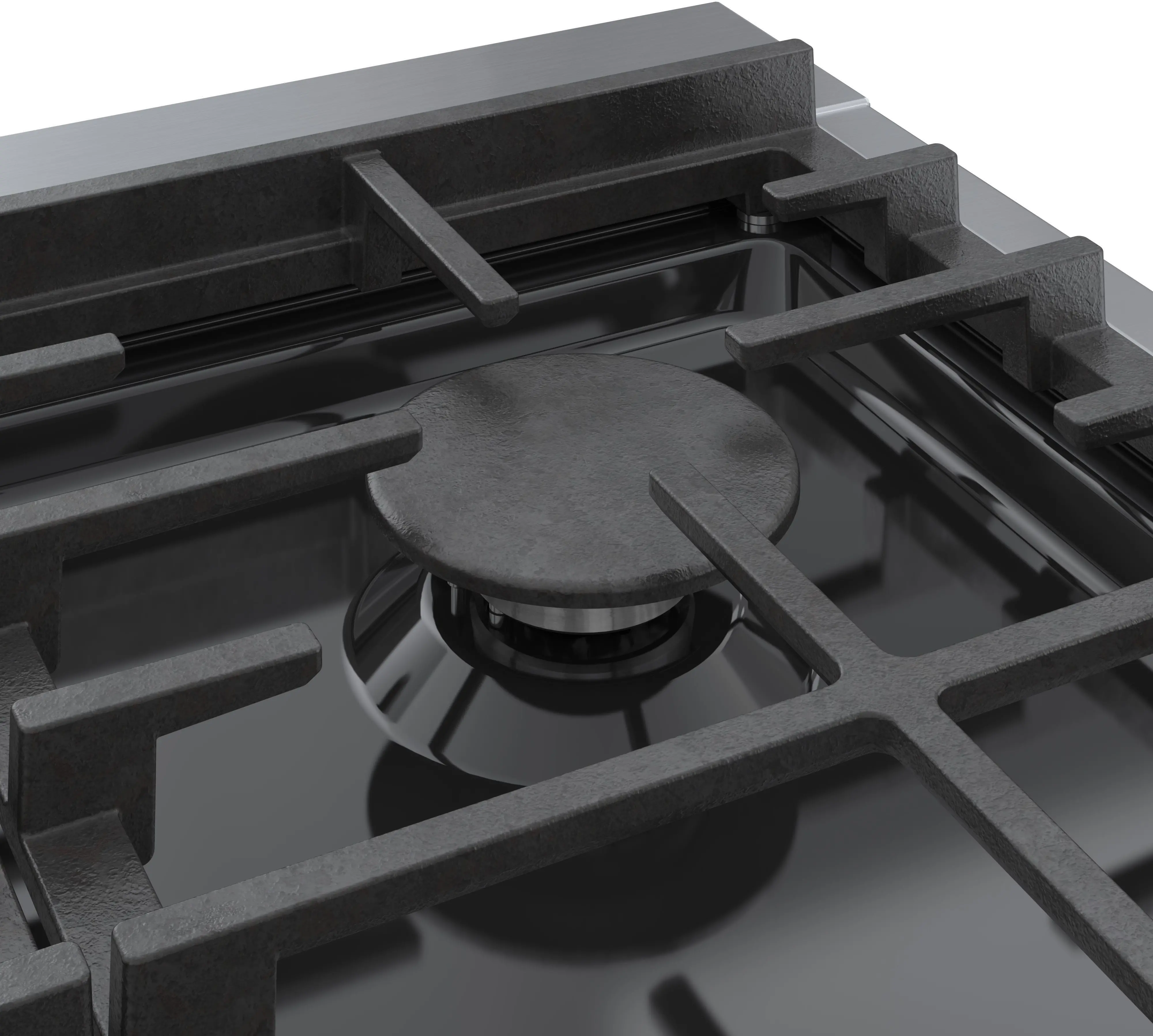 RGM8658UC Bosch 800 Series 36 Inch Gas Rangetop - Stainless Steel-2
