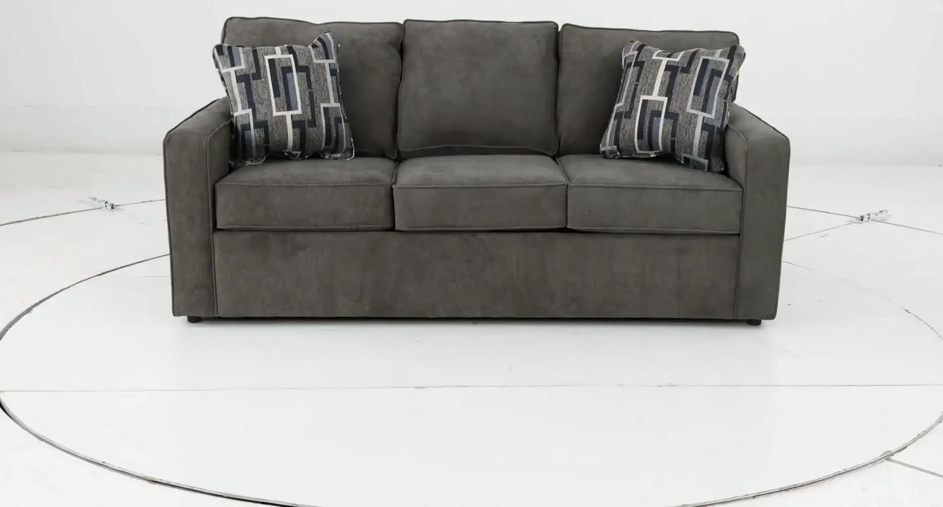 Norris Graphite Gray Casual Queen Sleeper Sofa-14