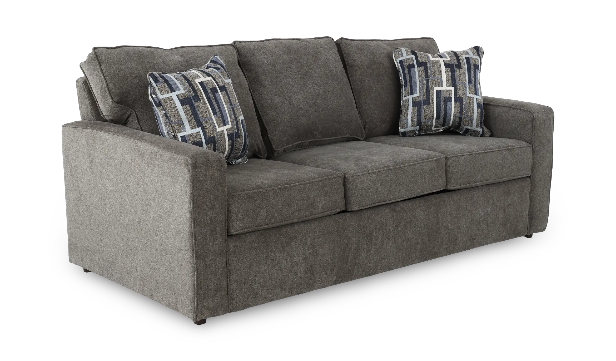 Norris Graphite Gray Casual Queen Sleeper Sofa-4
