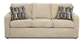 Norris Jute Beige Casual Queen Sleeper Sofa