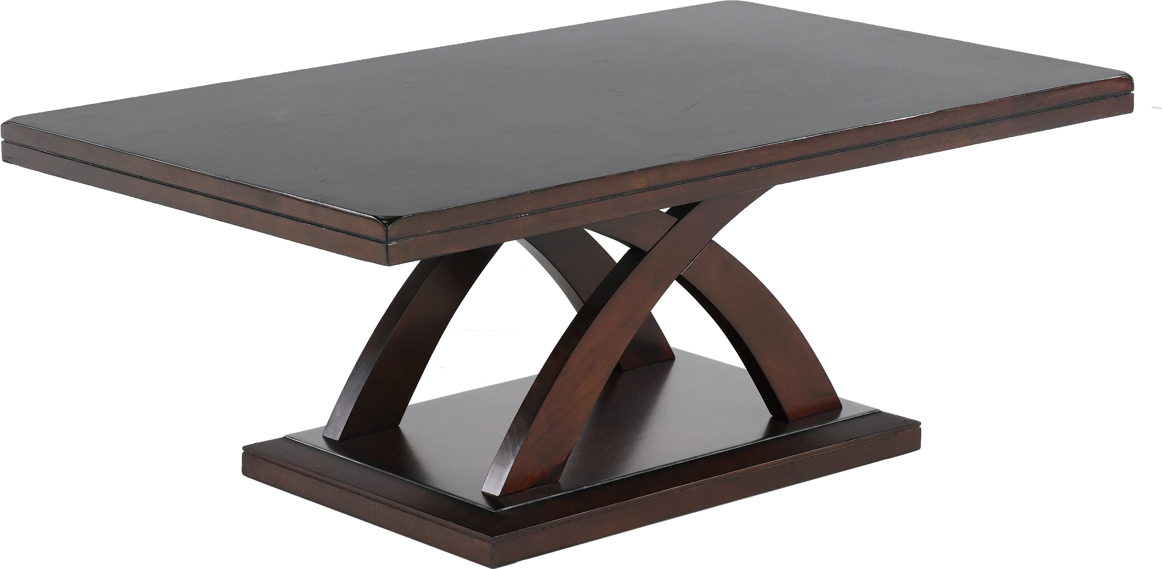 Jocelyn Espresso Brown Coffee Table-4